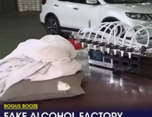 Fake Alcohol Factory Uncovered